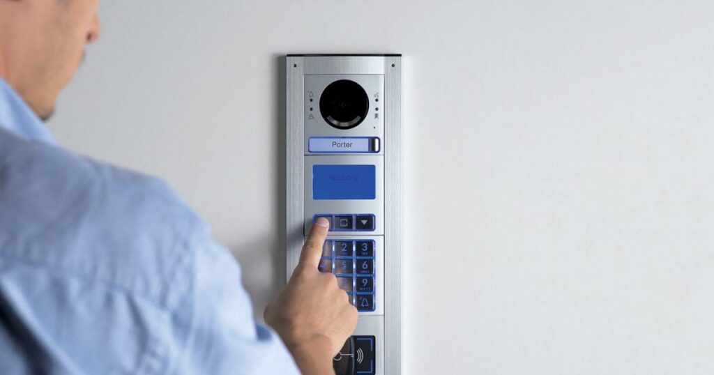 Intercom Door